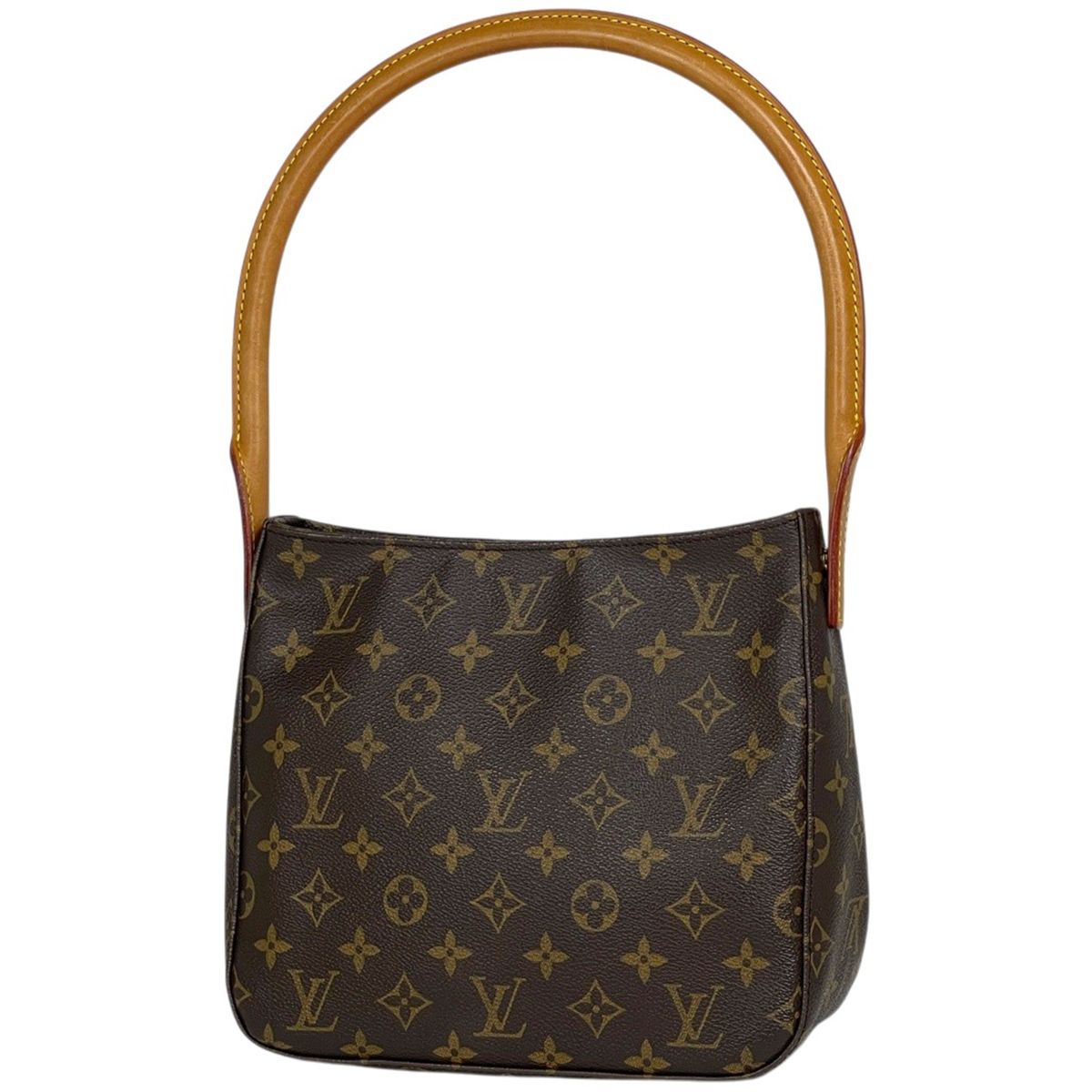 Louis Vuitton Looping MM Shoulder Bag Monogram Brown