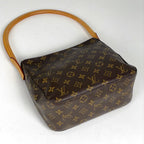 Louis Vuitton Looping MM Shoulder Bag Monogram Brown — view 2