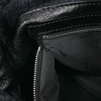 Fendi Shoulder Bag Zucca Logo Mamma Bucket Fabric Black Navy — view 7