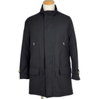 Hermes Zip Up Jacket Nylon Black