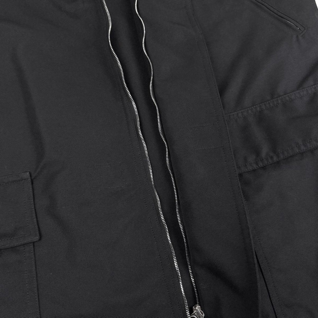Hermes Zip Up Jacket Nylon Black — view 5