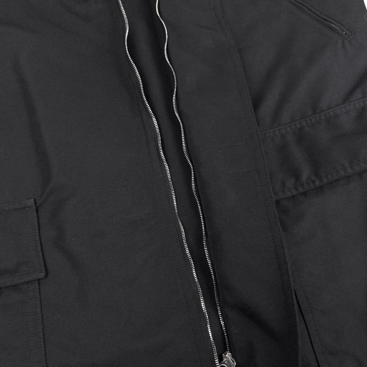 Hermes Zip Up Jacket Nylon Black — view 5