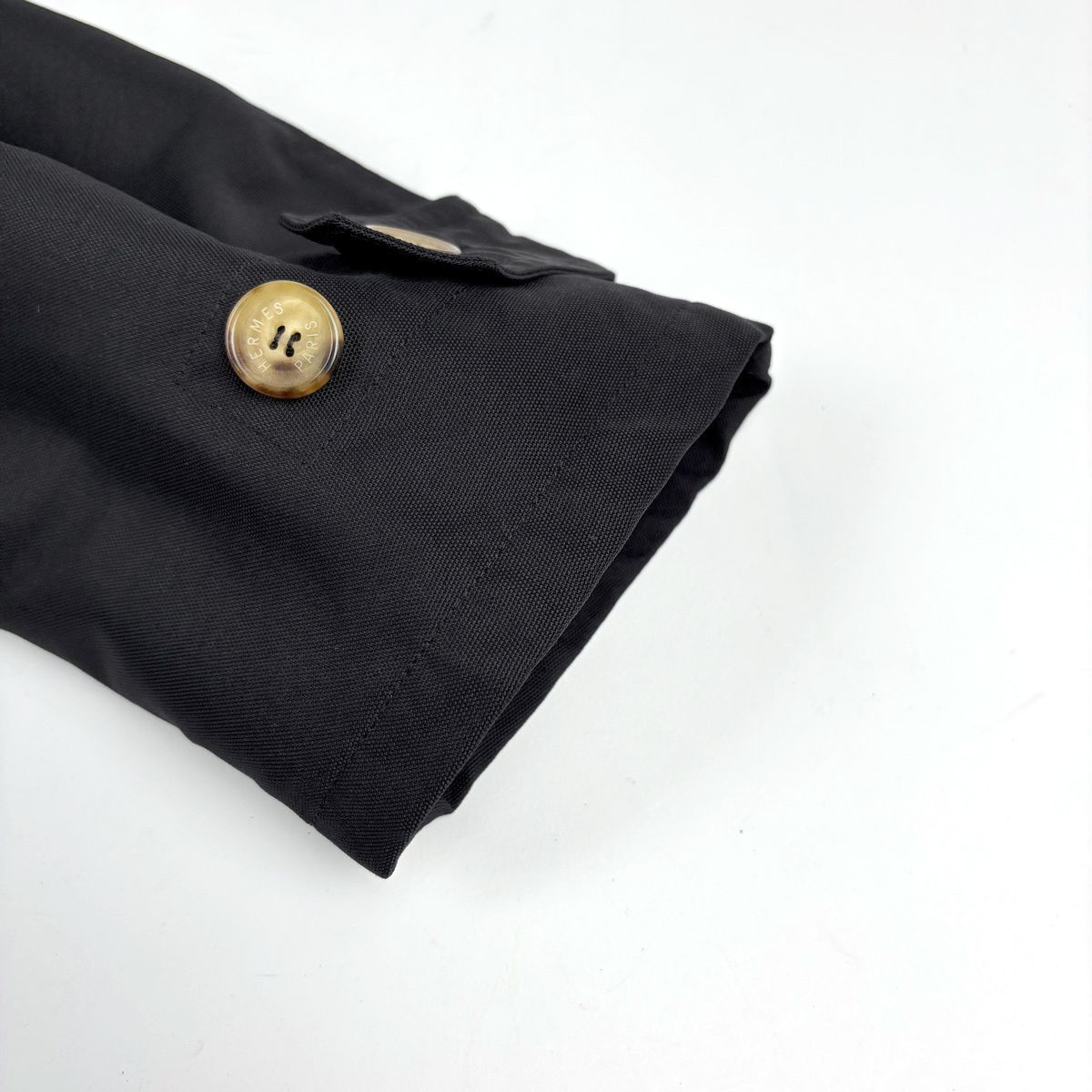 Hermes Zip Up Jacket Nylon Black — view 4