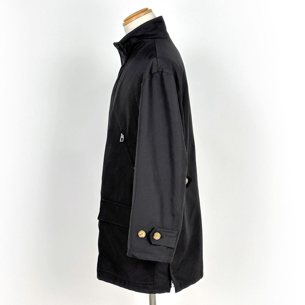 Hermes Zip Up Jacket Nylon Black — view 2
