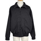 Fendi Zucca Pattern Jacket Bomber Polyester Black