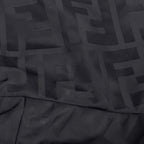 Fendi Zucca Pattern Jacket Bomber Polyester Black — view 6