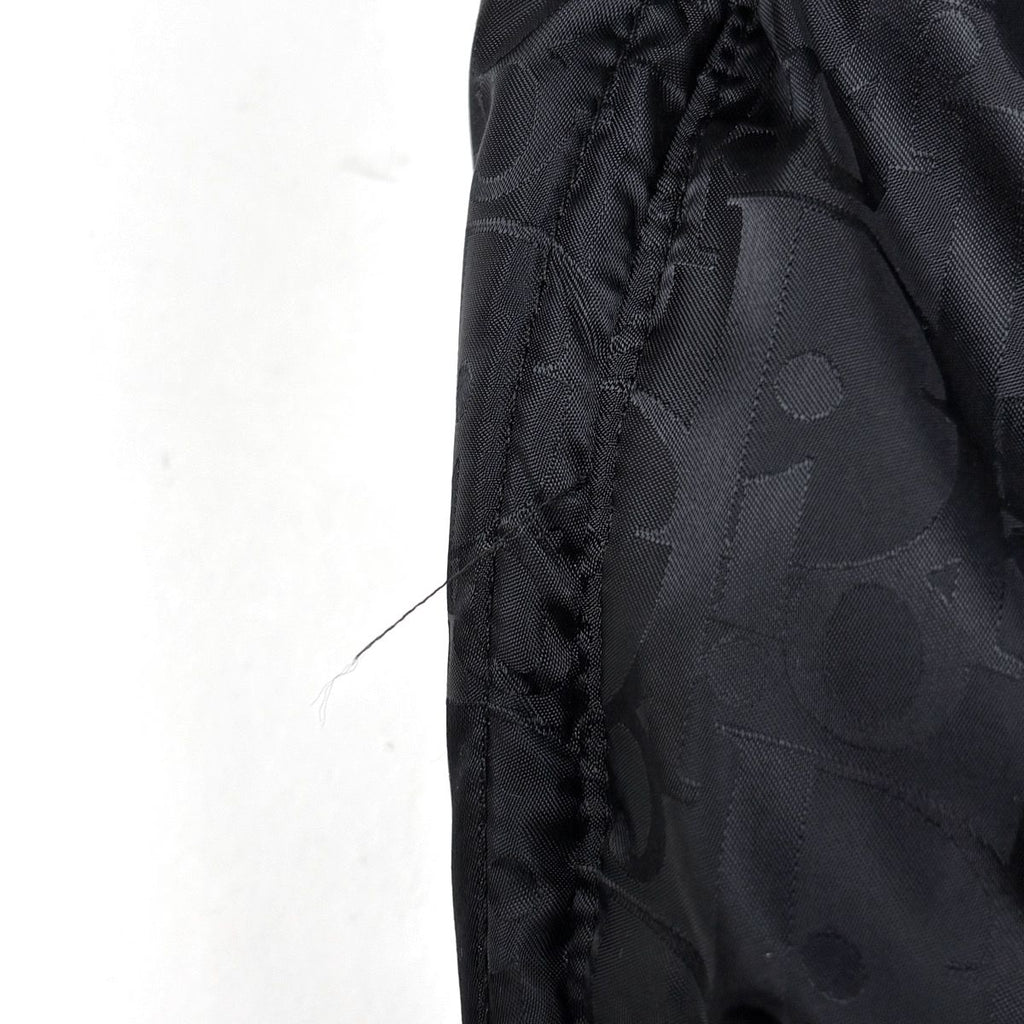Dior Oblique Down Jacket Trotter Pattern Black — view 6