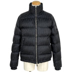 Dior Oblique Down Jacket Trotter Pattern Black