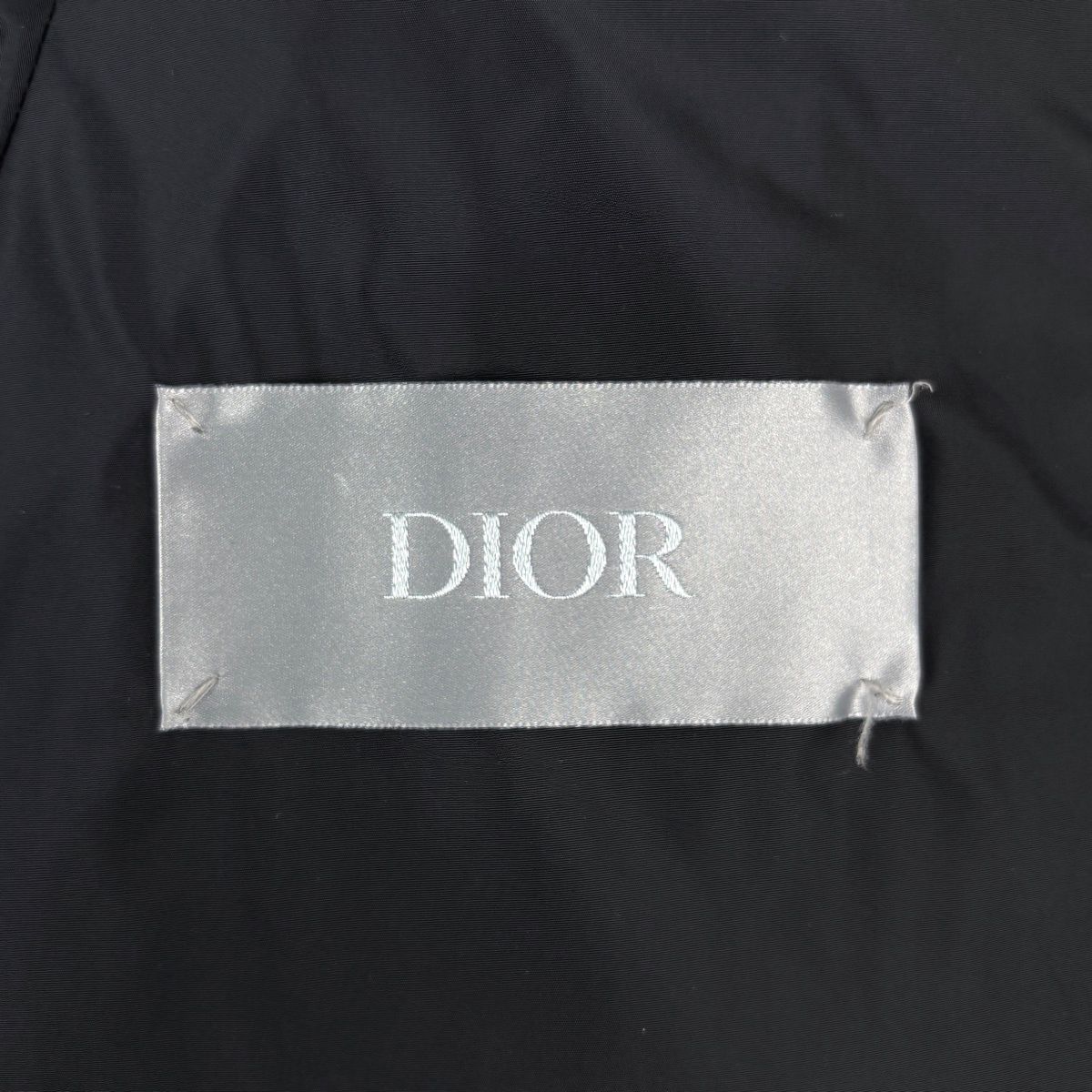 Dior Oblique Down Jacket Trotter Pattern Black — view 8