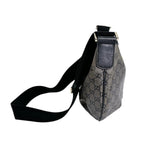 Gucci Square Coating GG Crystal Shoulder Bag Black Gold — view 3