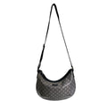 Gucci Square Coating GG Crystal Shoulder Bag Black Gold