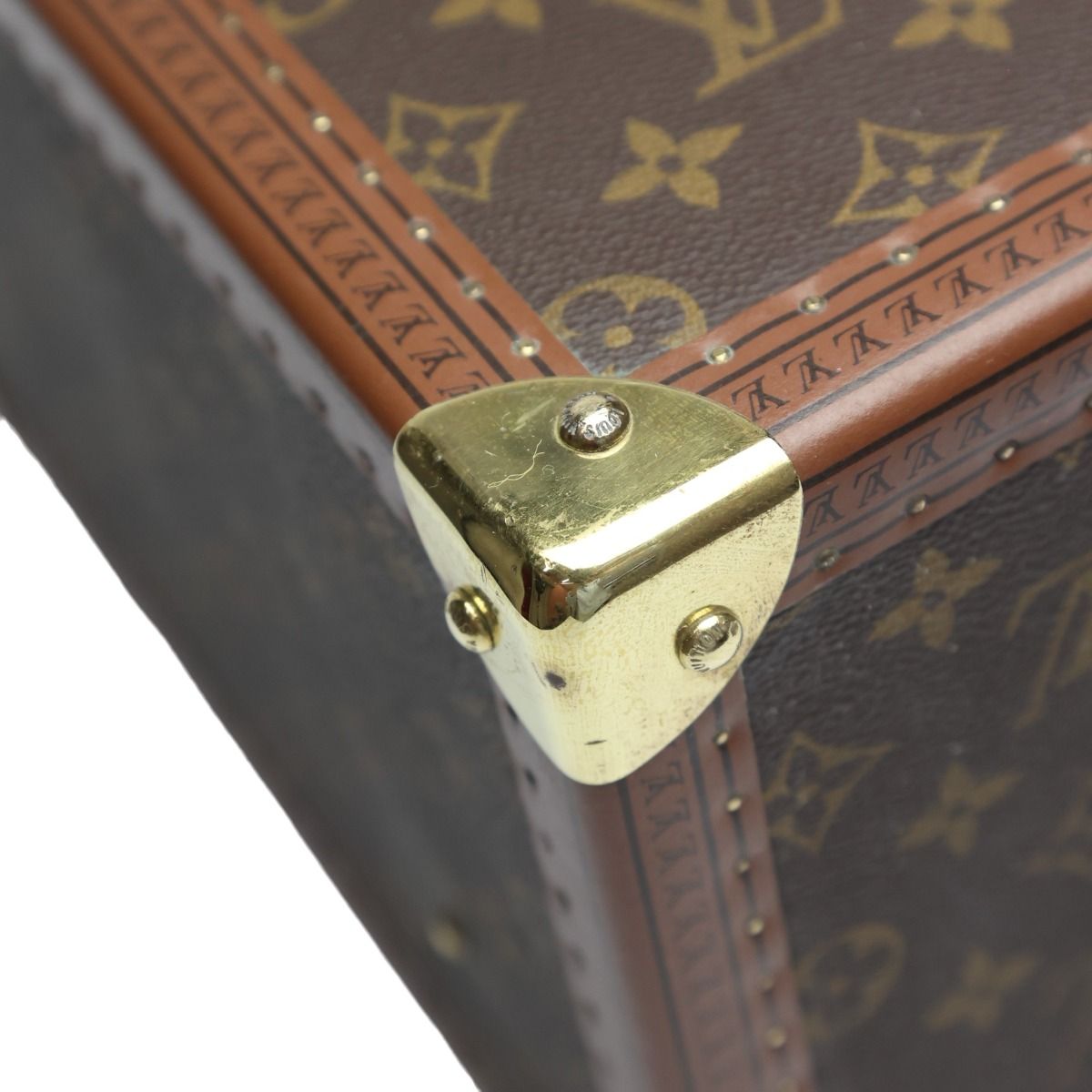 Louis Vuitton Monogram Makeup Case Boite Flacon Bag Brown — view 5