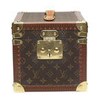 Louis Vuitton Monogram Makeup Case Boite Flacon Bag Brown