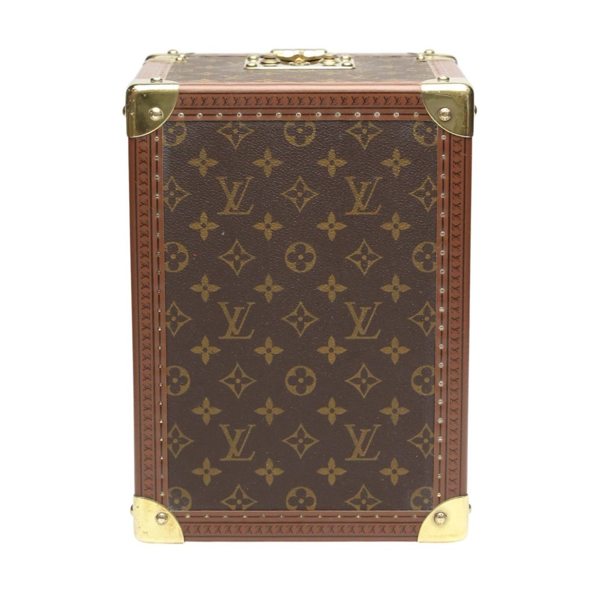 Louis Vuitton Monogram Makeup Case Boite Flacon Bag Brown — view 4