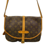 Louis Vuitton Shoulder Bag Monogram Saumur 30 Screw Removal — view 3