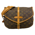 Louis Vuitton Shoulder Bag Monogram Saumur 30 Screw Removal