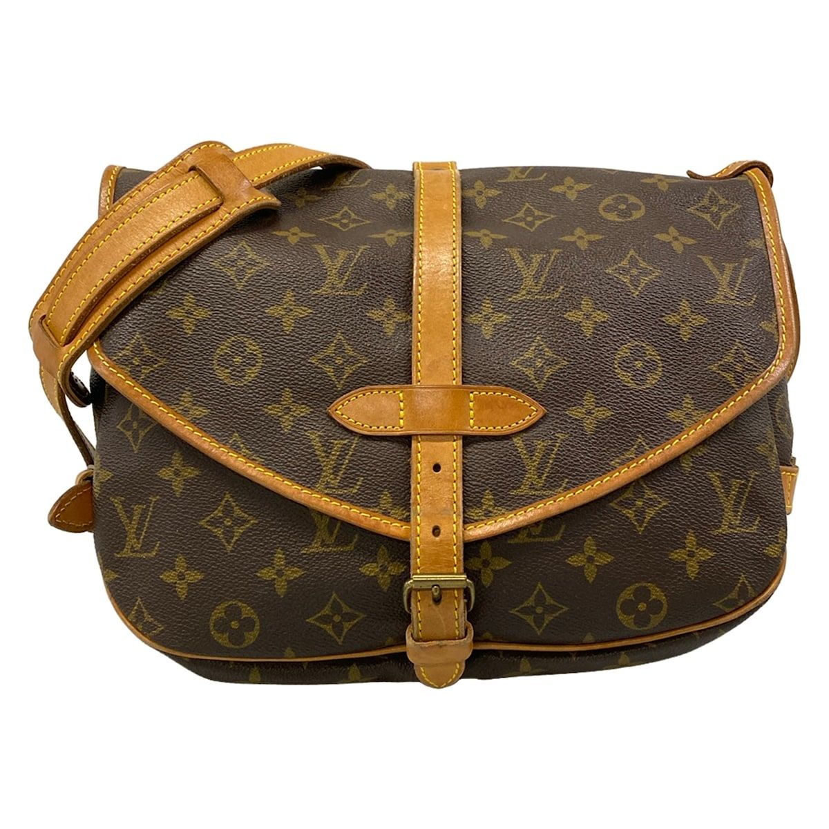 Louis Vuitton Shoulder Bag Monogram Saumur 30 Screw Removal