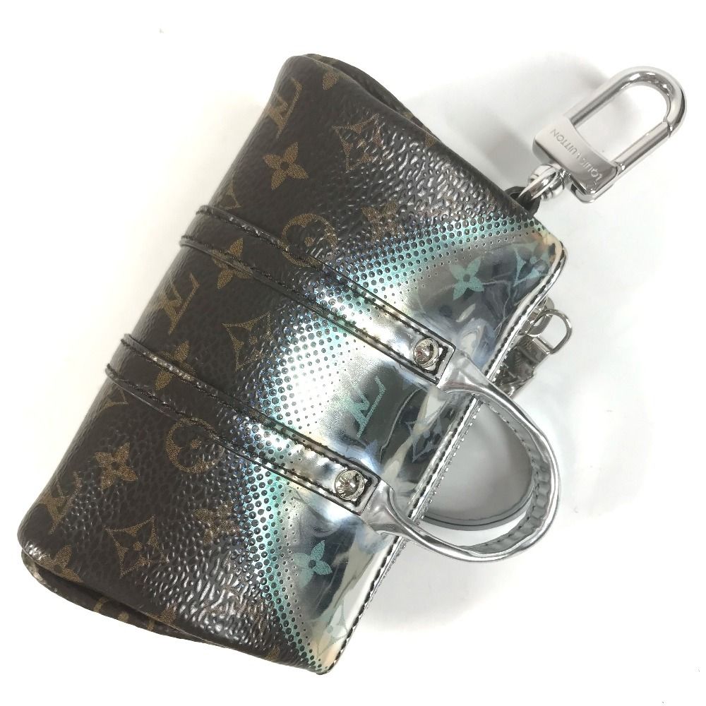 Louis Vuitton Key Holder Mini Keepall Monogram Canvas Brown — view 6