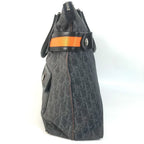 Dior Handbag Trotter Logo Denim Leather Blue — view 3