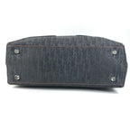 Dior Handbag Trotter Logo Denim Leather Blue — view 5