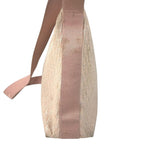 Dior Shoulder Bag Trotter Logo Canvas Leather Pink — view 3