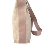 Dior Shoulder Bag Trotter Logo Canvas Leather Pink — view 4