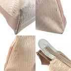 Dior Shoulder Bag Trotter Logo Canvas Leather Pink — view 7