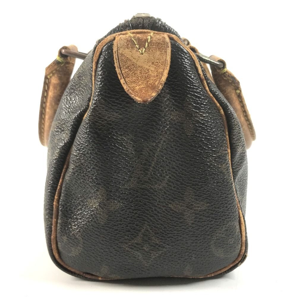 Louis Vuitton Handbag Mini Speedy Monogram Canvas Brown — view 3