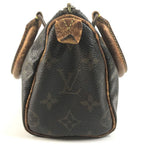 Louis Vuitton Handbag Mini Speedy Monogram Canvas Brown — view 4