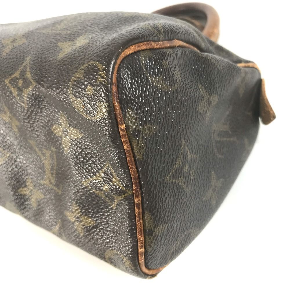Louis Vuitton Handbag Mini Speedy Monogram Canvas Brown — view 6