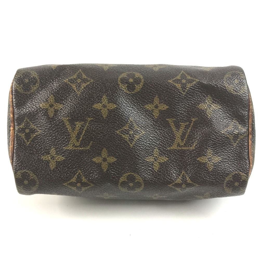 Louis Vuitton Handbag Mini Speedy Monogram Canvas Brown — view 5