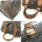 Louis Vuitton Handbag Mini Speedy Monogram Canvas Brown — view 7