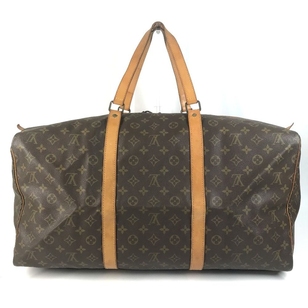 Louis Vuitton Boston Bag Sac 55 Monogram Canvas Brown — view 2