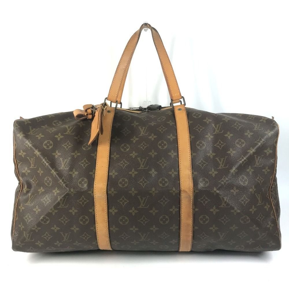 Louis Vuitton Boston Bag Sac 55 Monogram Canvas Brown