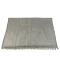 Hermes Shawl New Libris Cashmere Gray Scarf