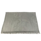 Hermes Shawl New Libris Cashmere Gray Scarf