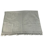 Hermes Shawl New Libris Cashmere Gray Scarf — view 2