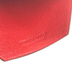 Hermes Charm Clochette Leather Red Keychain — view 6