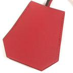 Hermes Charm Clochette Leather Red Keychain — view 4
