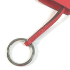 Hermes Charm Clochette Leather Red Keychain — view 7
