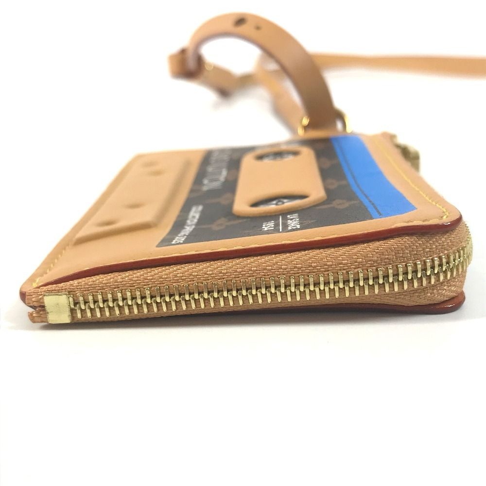 Louis Vuitton Card Case Holder LV Tape Cassette Monogram Canvas Brown — view 5