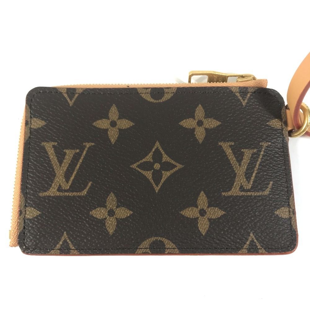 Louis Vuitton Card Case Holder LV Tape Cassette Monogram Canvas Brown — view 4