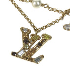 Louis Vuitton Bracelet LV Metal Strass Gold — view 2