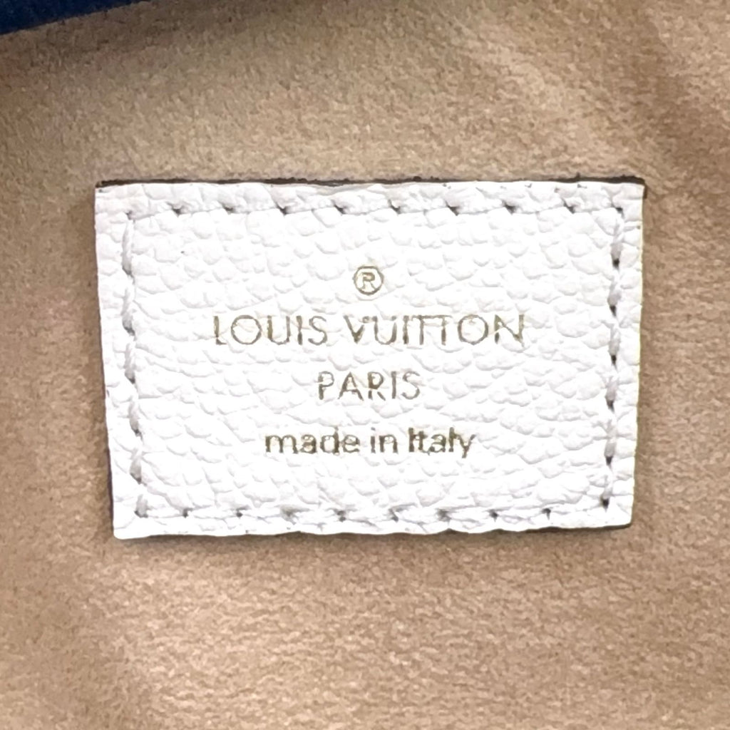 Louis Vuitton Mini Bum Monogram Empreinte Leather Ivory Belt Bag Gold — view 4