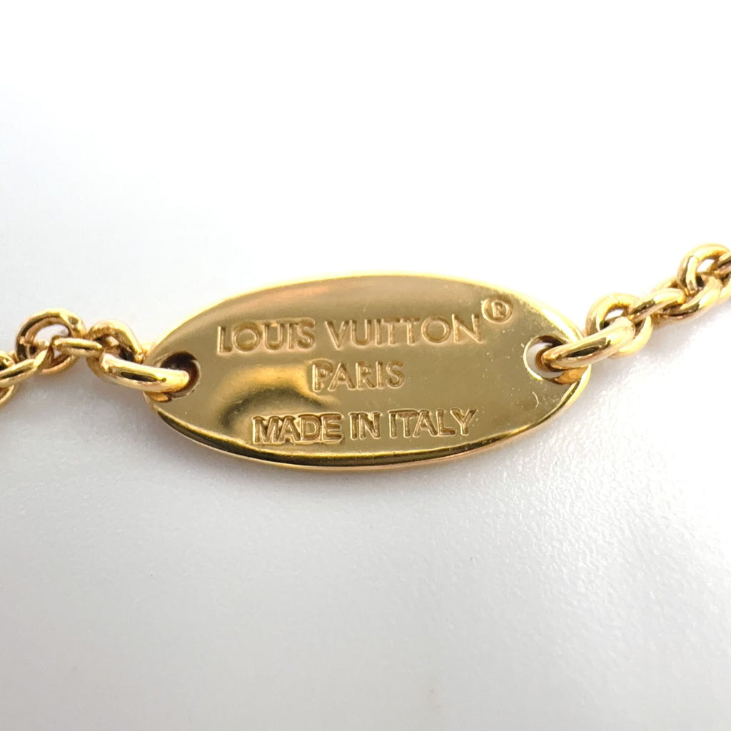 Louis Vuitton Essential Metal Gold Necklace — view 4