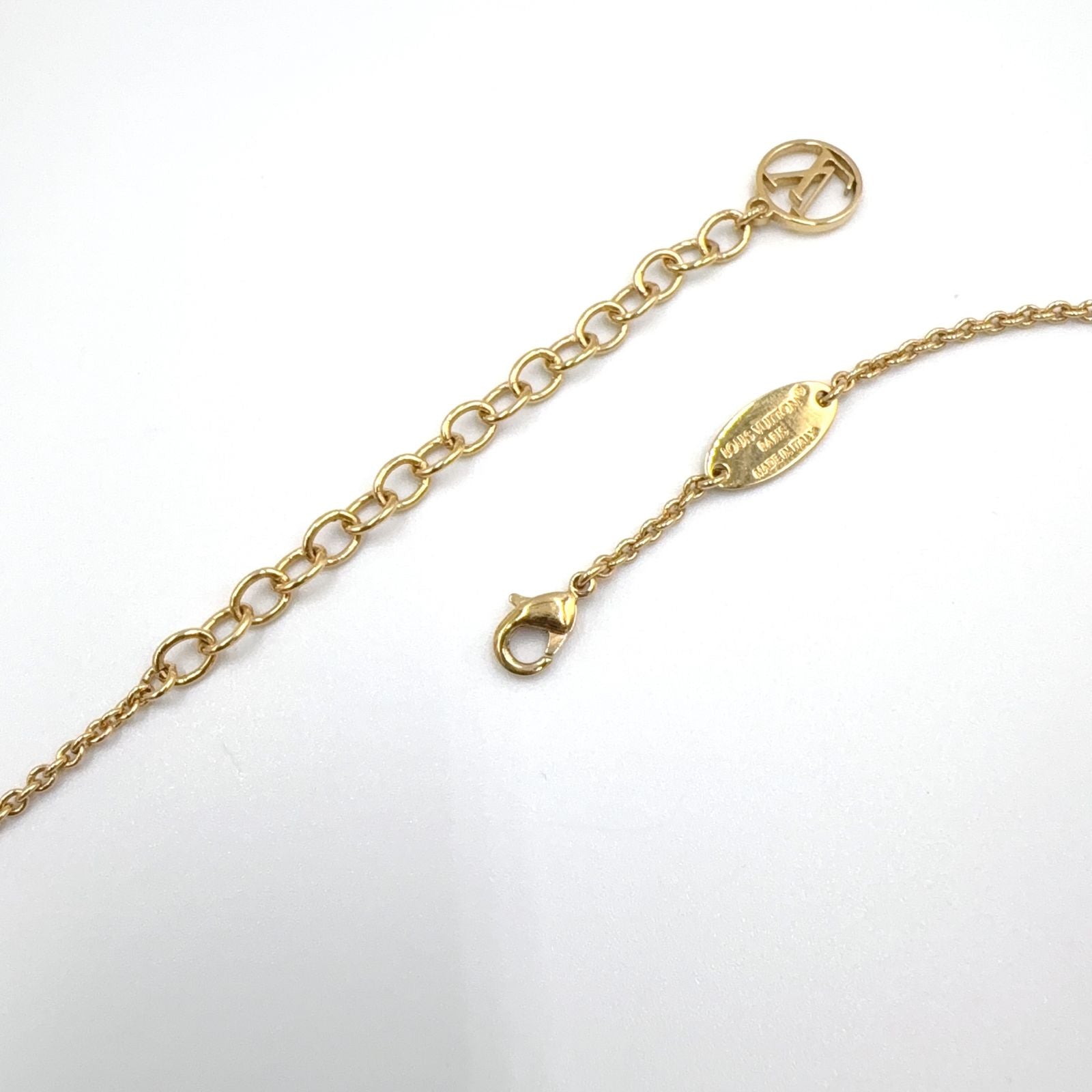 Louis Vuitton Essential Metal Gold Necklace — view 8