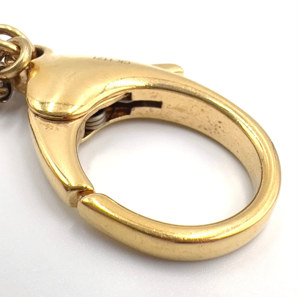 Louis Vuitton Bijou Sac Tapage Metal Gold Silver Black Charm Keychain — view 5