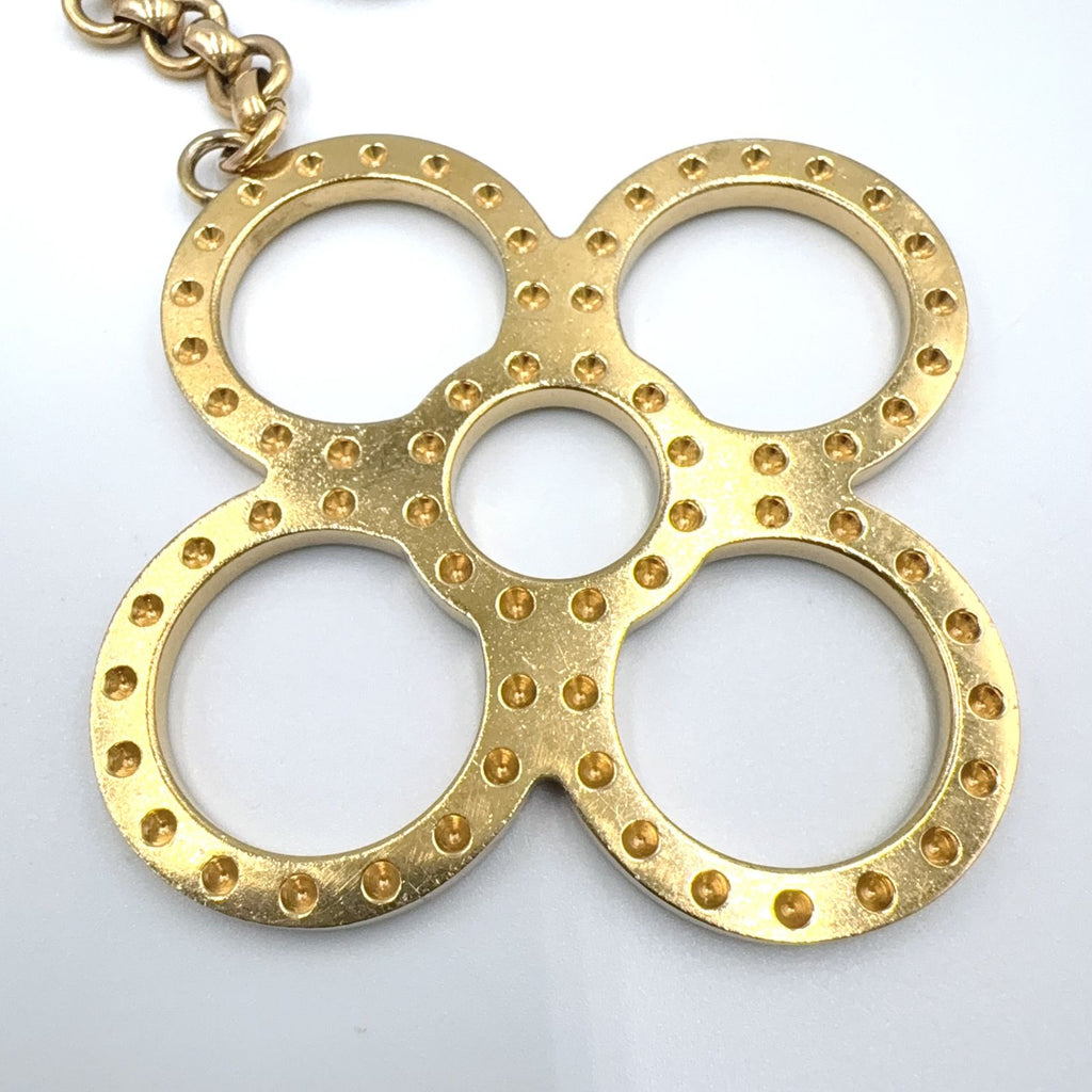 Louis Vuitton Bijou Sac Tapage Metal Gold Silver Black Charm Keychain — view 7