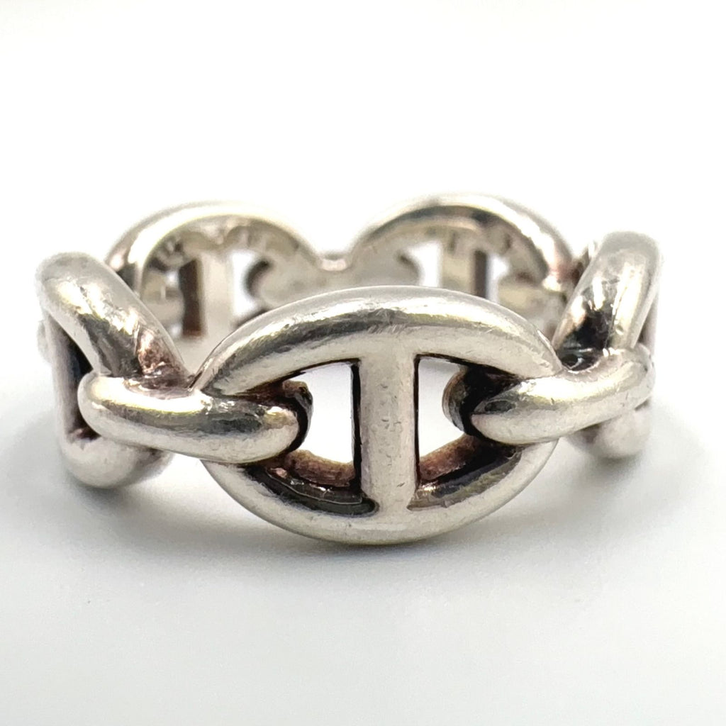 Hermes Chaine D'ancre Ring Silver — view 6