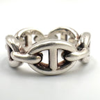Hermes Chaine D'ancre Ring Silver — view 6